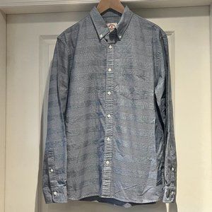 Excellent Quality Brooks Brothers Red Fleece checked dress shirt - Size Large